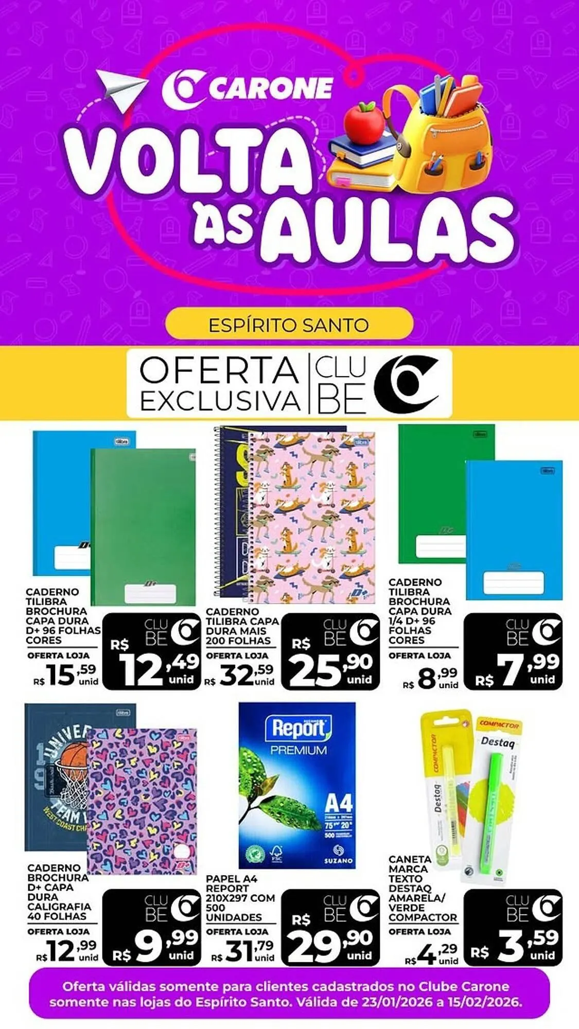 Encarte de Encarte Carone 28 de janeiro até 15 de fevereiro 2026 - Pagina 3