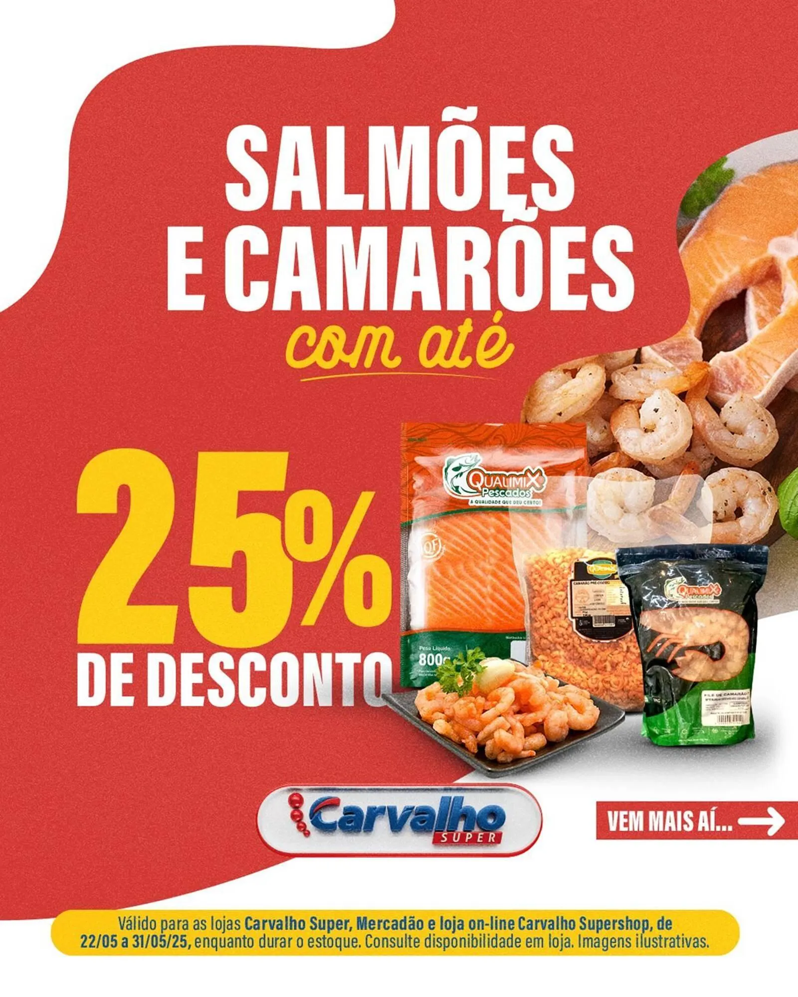 Encarte de Catálogo Carvalho Supermercado 22 de maio até 31 de maio 2025 - Pagina 3