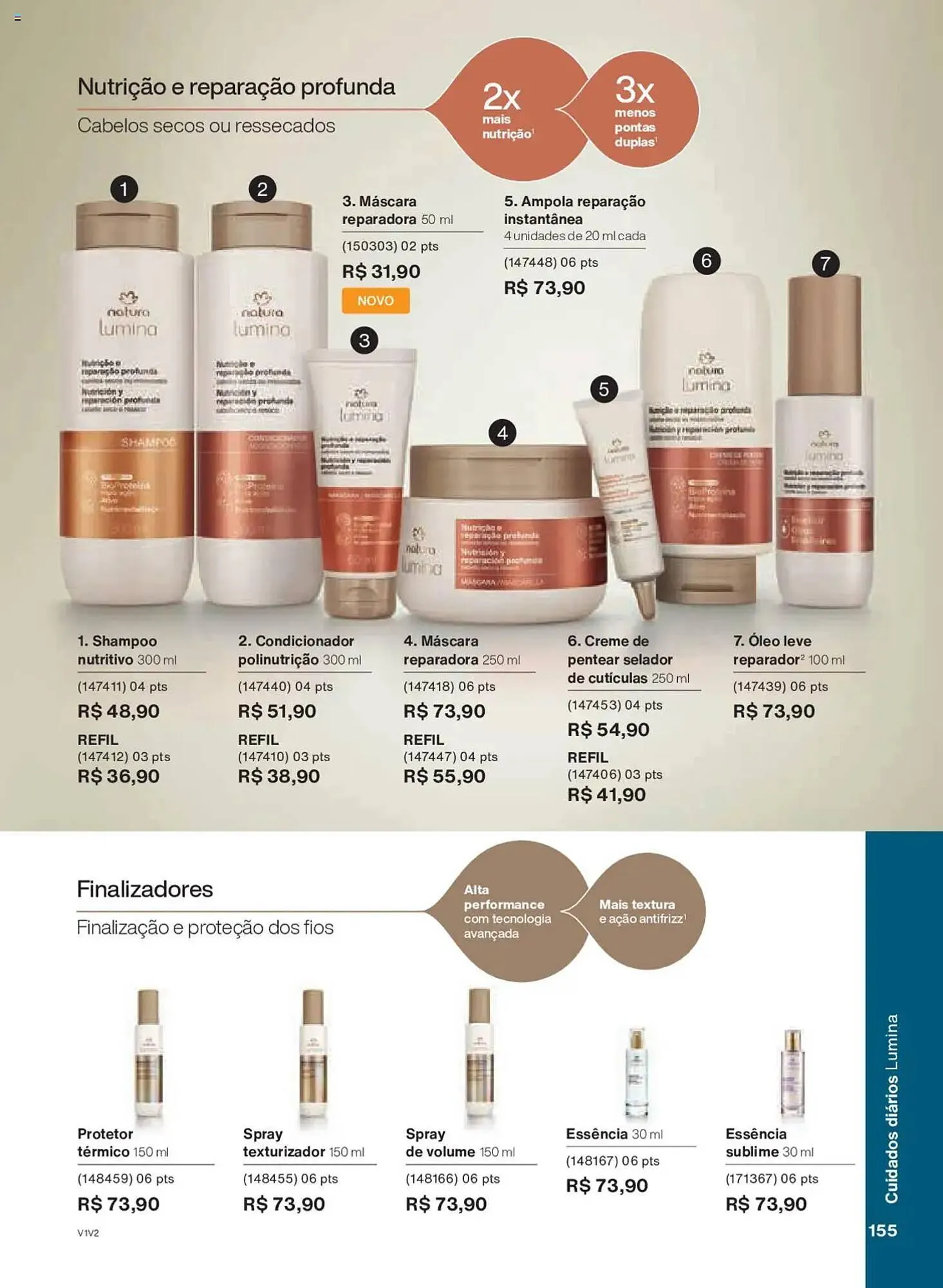 Encarte de Catálogo Natura 14 de outubro até 4 de novembro 2025 - Pagina 155