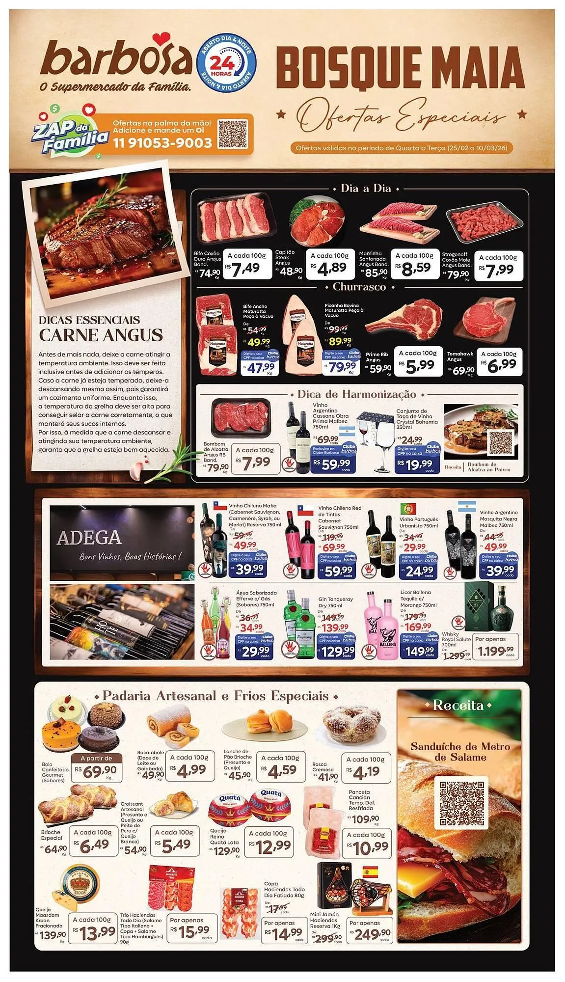 Tabloide Barbosa Supermercados - 1