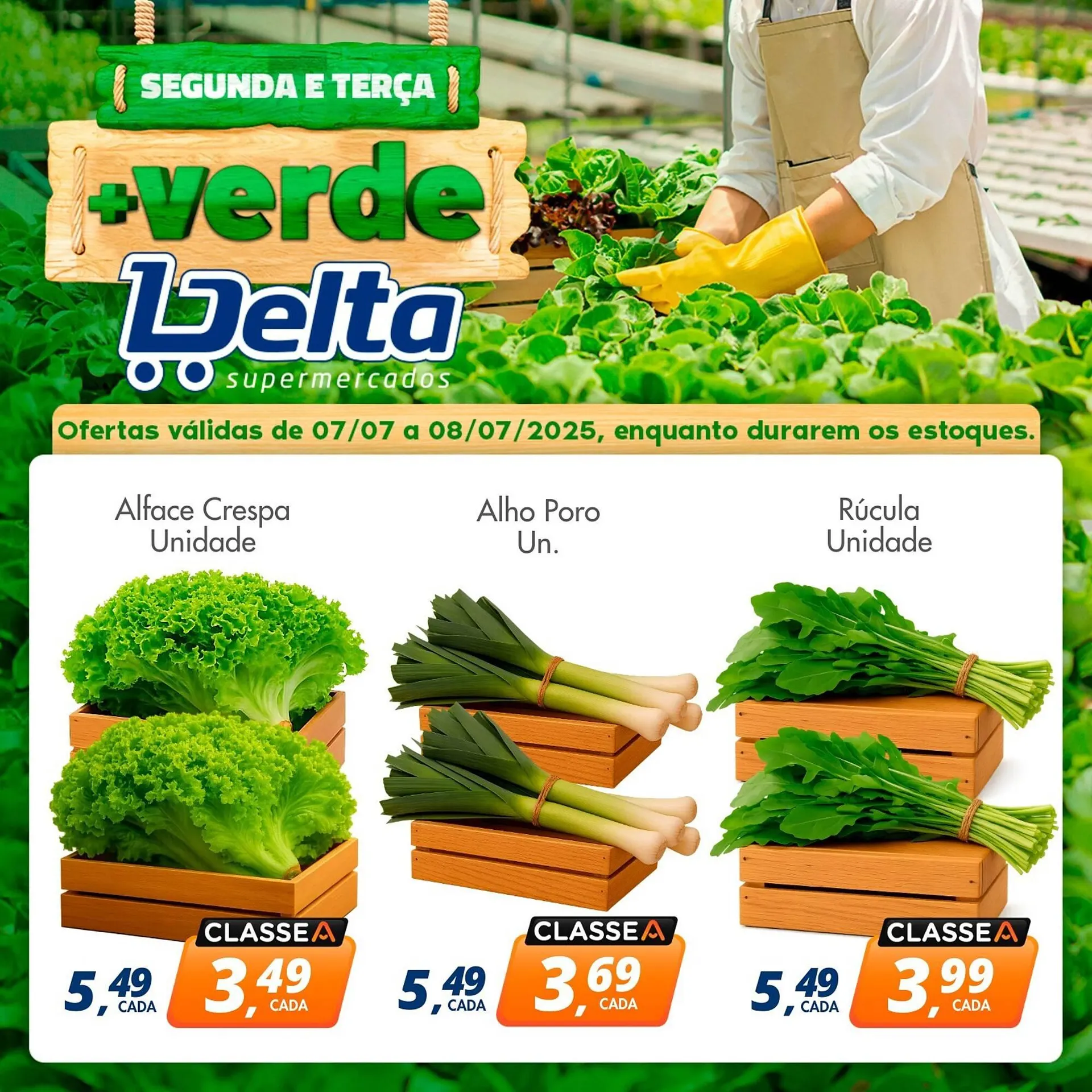 Encarte de Catálogo Delta Supermercados 7 de julho até 8 de julho 2025 - Pagina 1