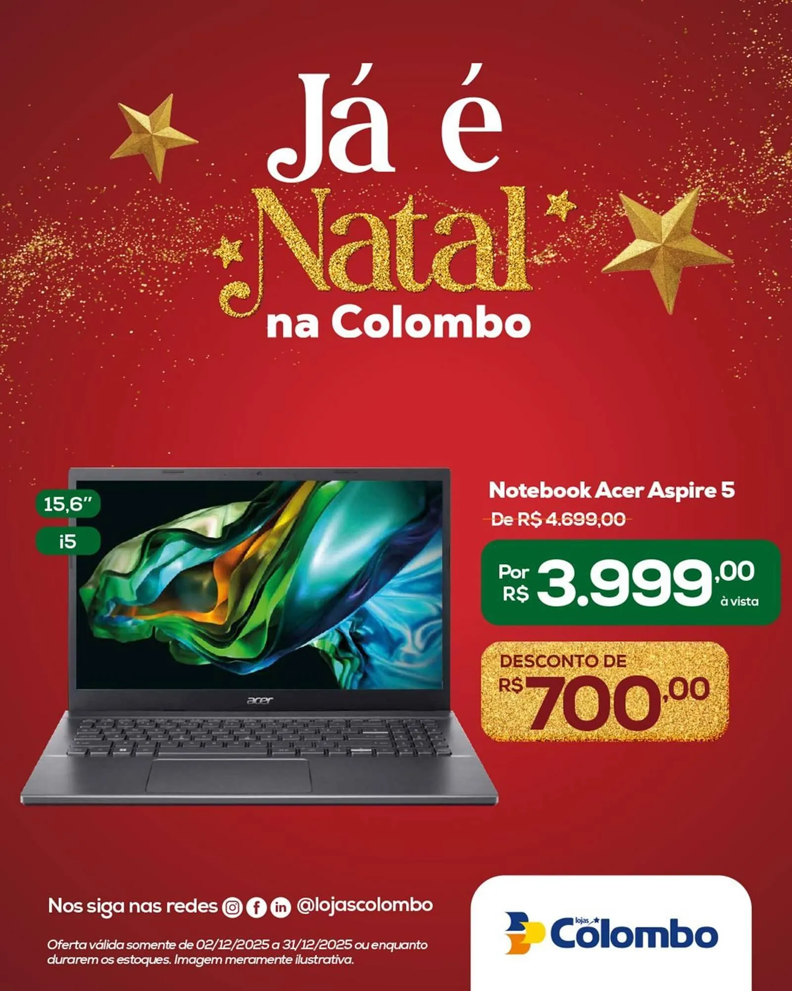 Encarte de Folheto Lojas Colombo 2 de dezembro até 31 de dezembro 2025 - Pagina 28