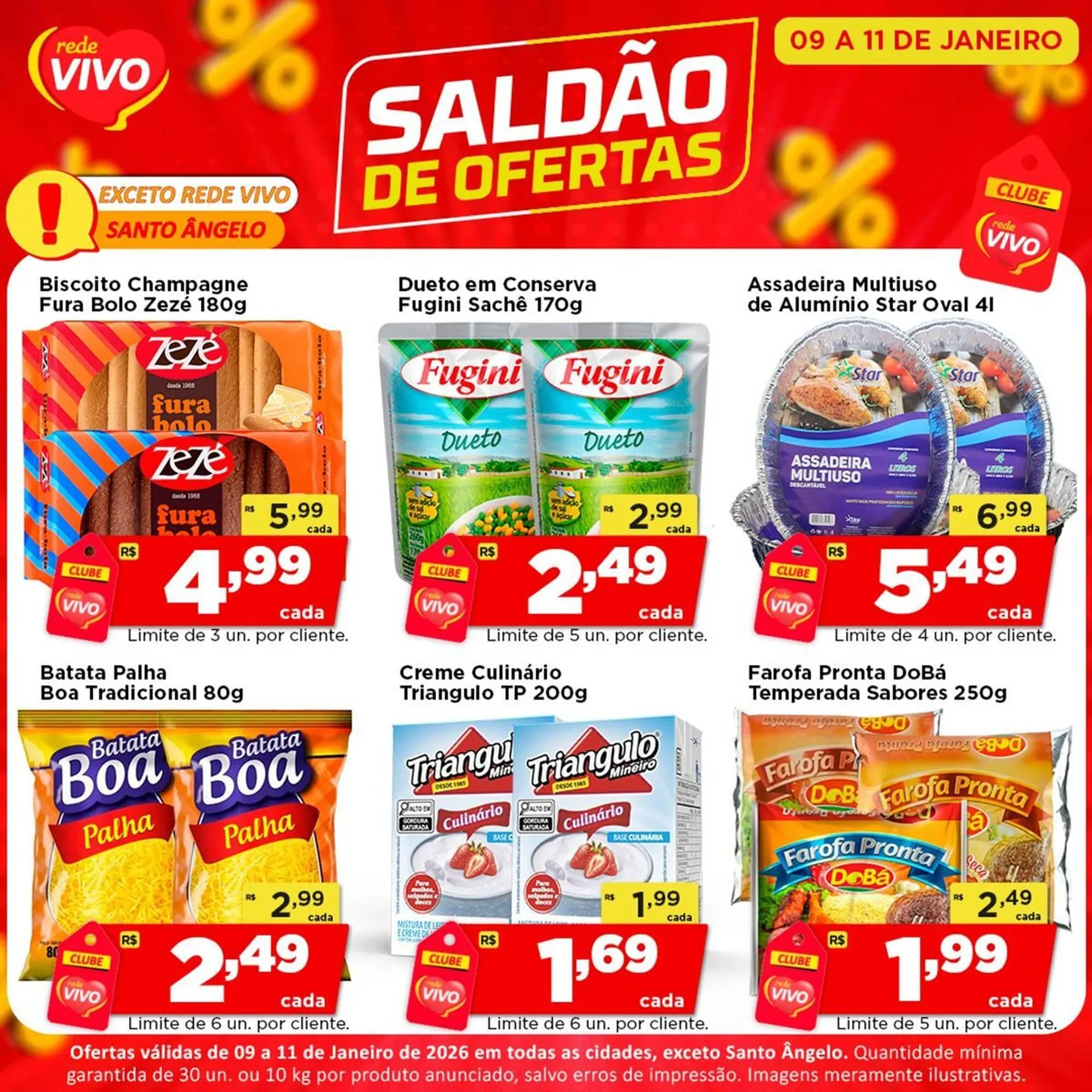 Encarte de Encarte Rede Vivo 9 de janeiro até 11 de janeiro 2026 - Pagina 1