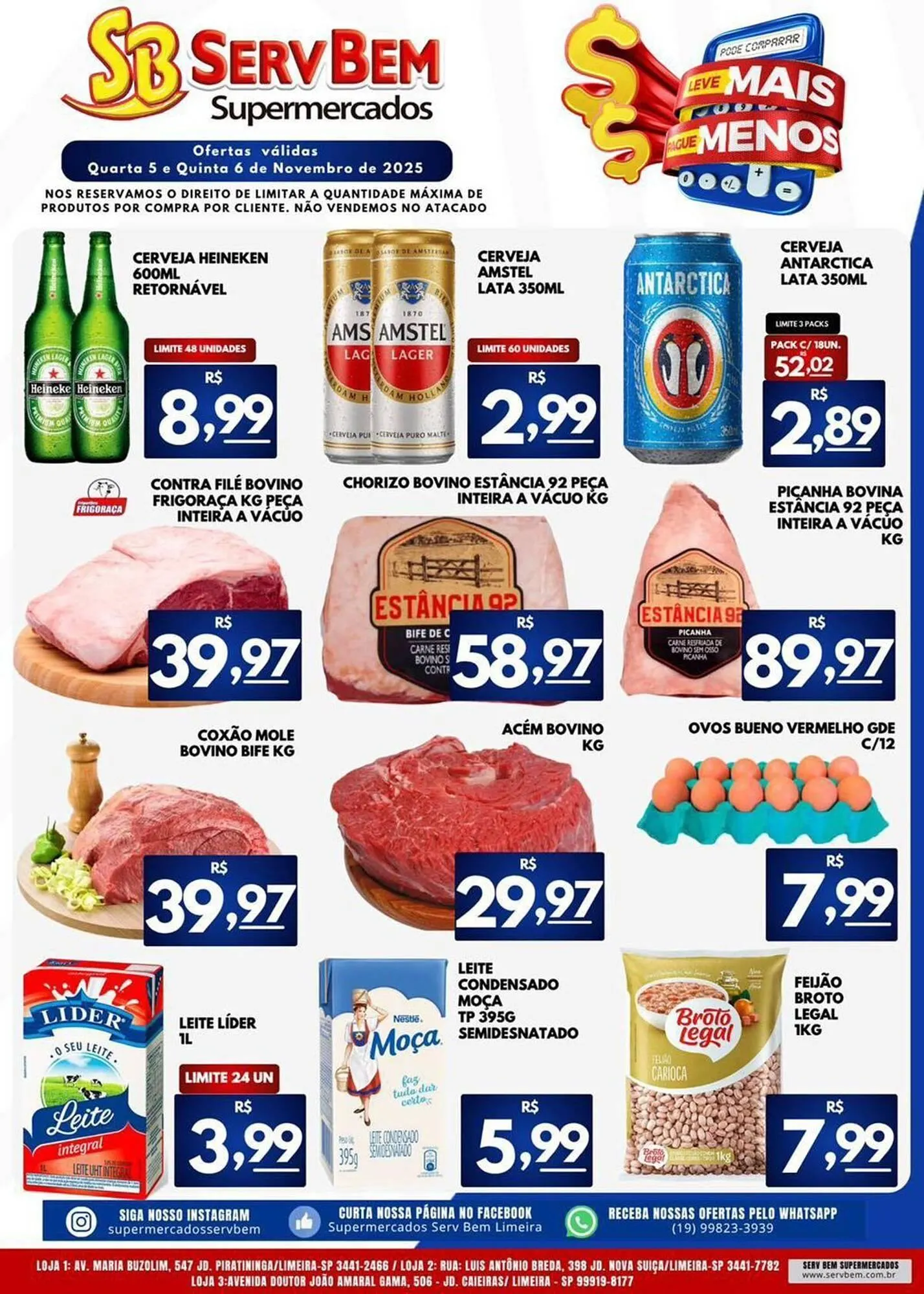 Encarte de Catálogo ServBem 5 de novembro até 6 de novembro 2025 - Pagina 1