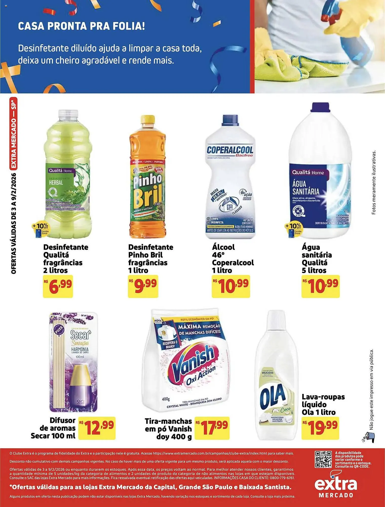 Encarte de Encarte Mercado Extra 3 de fevereiro até 9 de fevereiro 2026 - Pagina 2