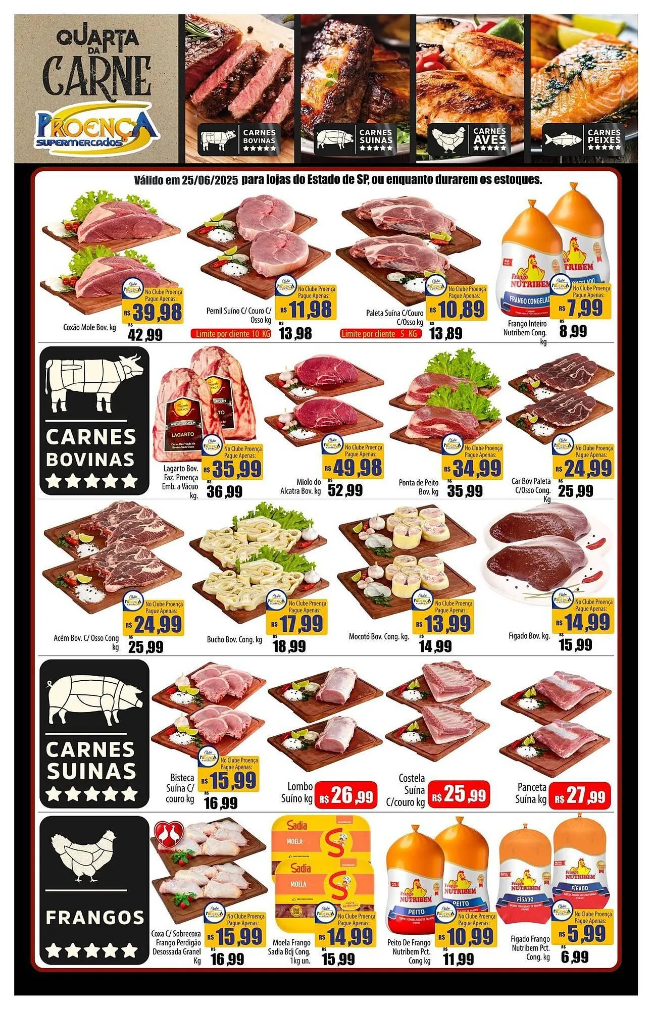 Encarte de Catálogo Proença Supermercados 25 de junho até 25 de junho 2025 - Pagina 1