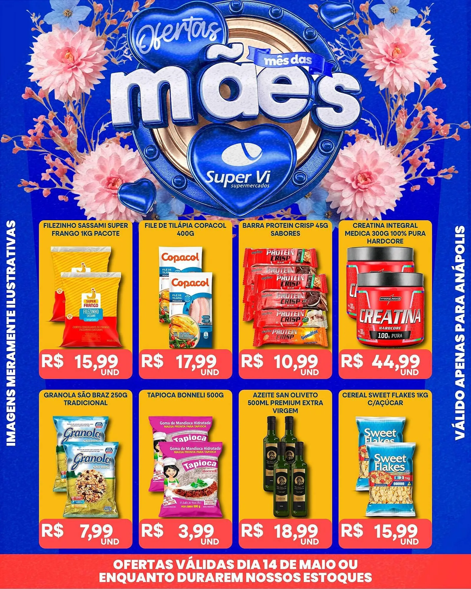 Encarte de Catálogo Super Vi Supermercados 14 de maio até 15 de maio 2026 - Pagina 1