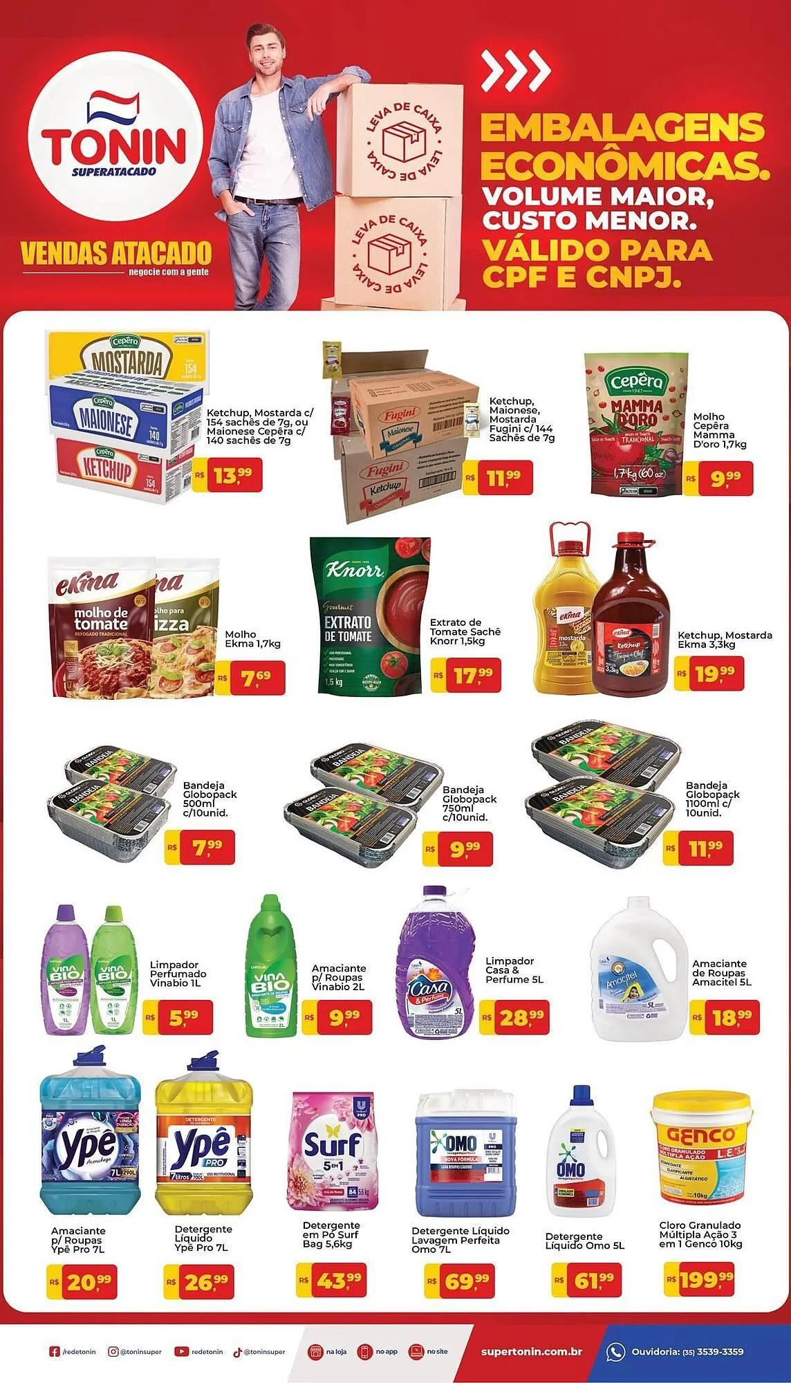 Encarte de Catálogo Tonin Superatacado 23 de fevereiro até 27 de fevereiro 2026 - Pagina 1