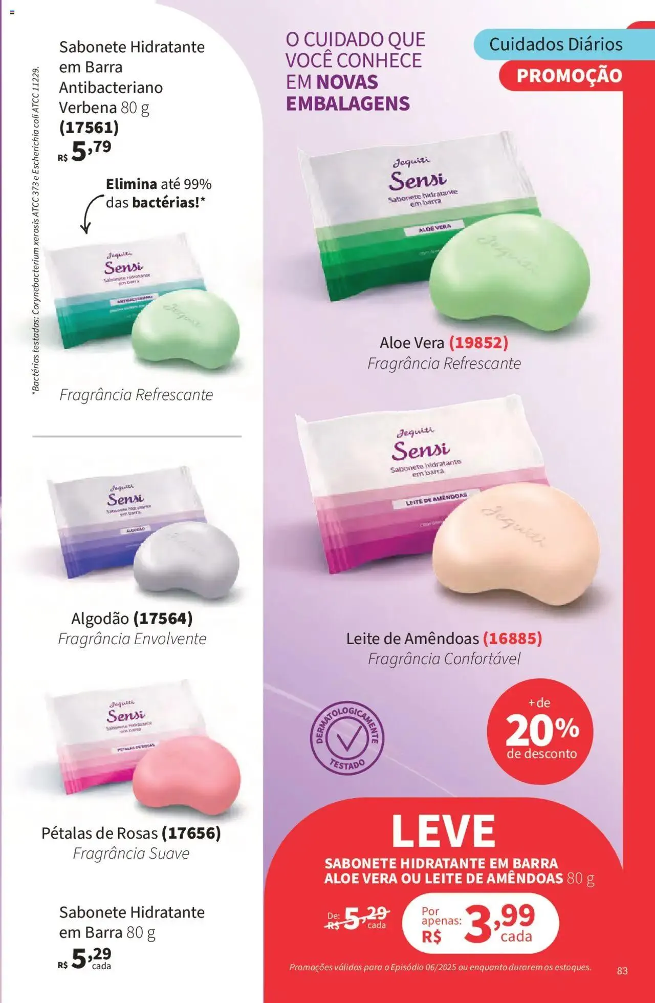 Encarte de Jequiti - Revista 06/2025 21 de abril até 16 de maio 2025 - Pagina 83