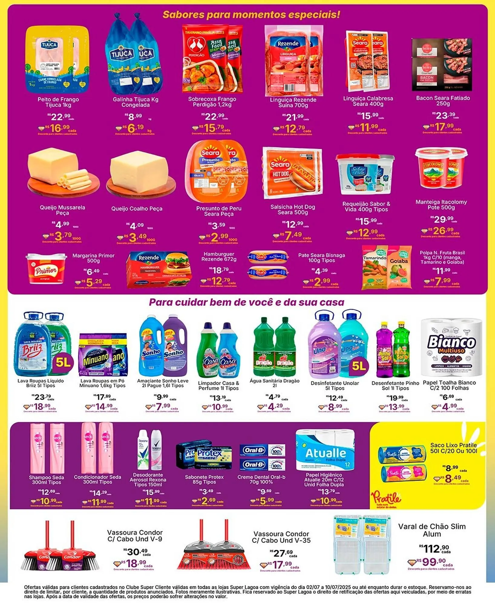 Encarte de Catálogo Super Lagoa 1 de julho até 10 de julho 2025 - Pagina 3