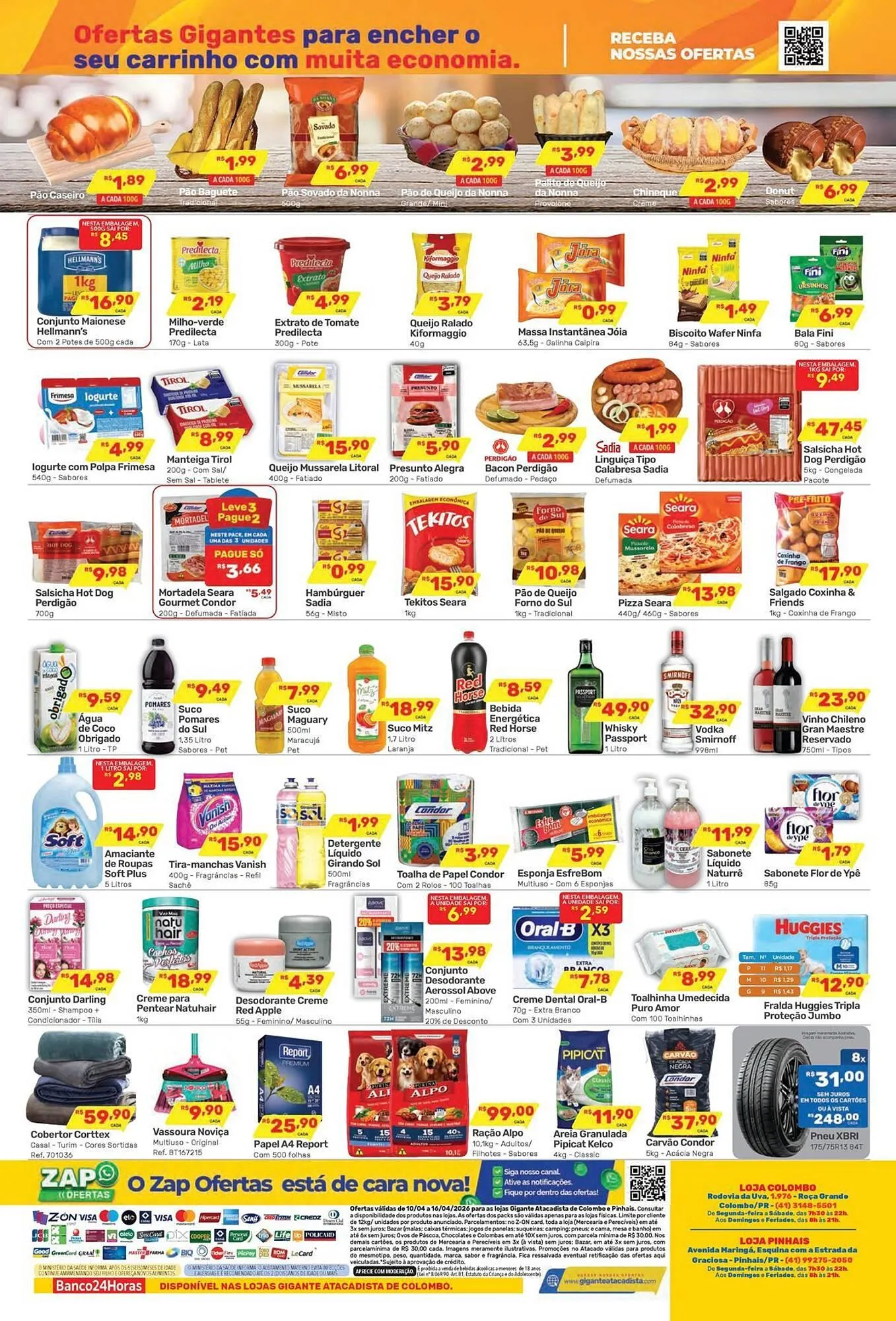 Encarte de Encarte Gigante Atacadista 10 de abril até 16 de abril 2026 - Pagina 2