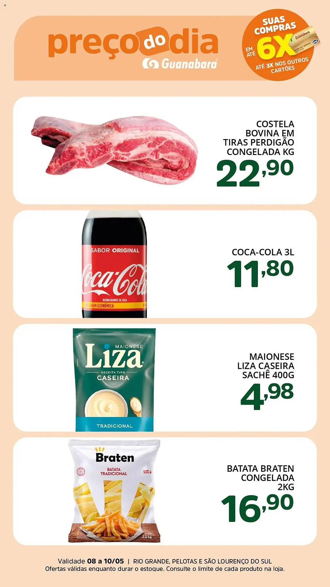 Encarte de Encarte Supermercados Guanabara 8 de maio até 10 de maio 2026 - Pagina 4