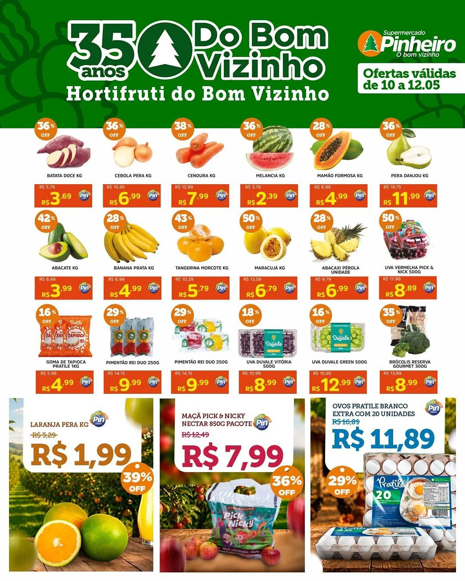 Encarte de Encarte Pinheiro Supermercado 10 de maio até 12 de maio 2026 - Pagina 2