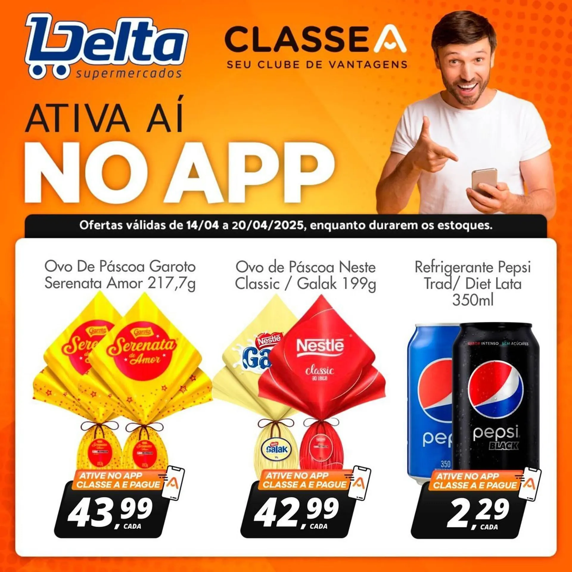 Encarte de Catálogo Delta Supermercados 14 de abril até 20 de abril 2025 - Pagina 4