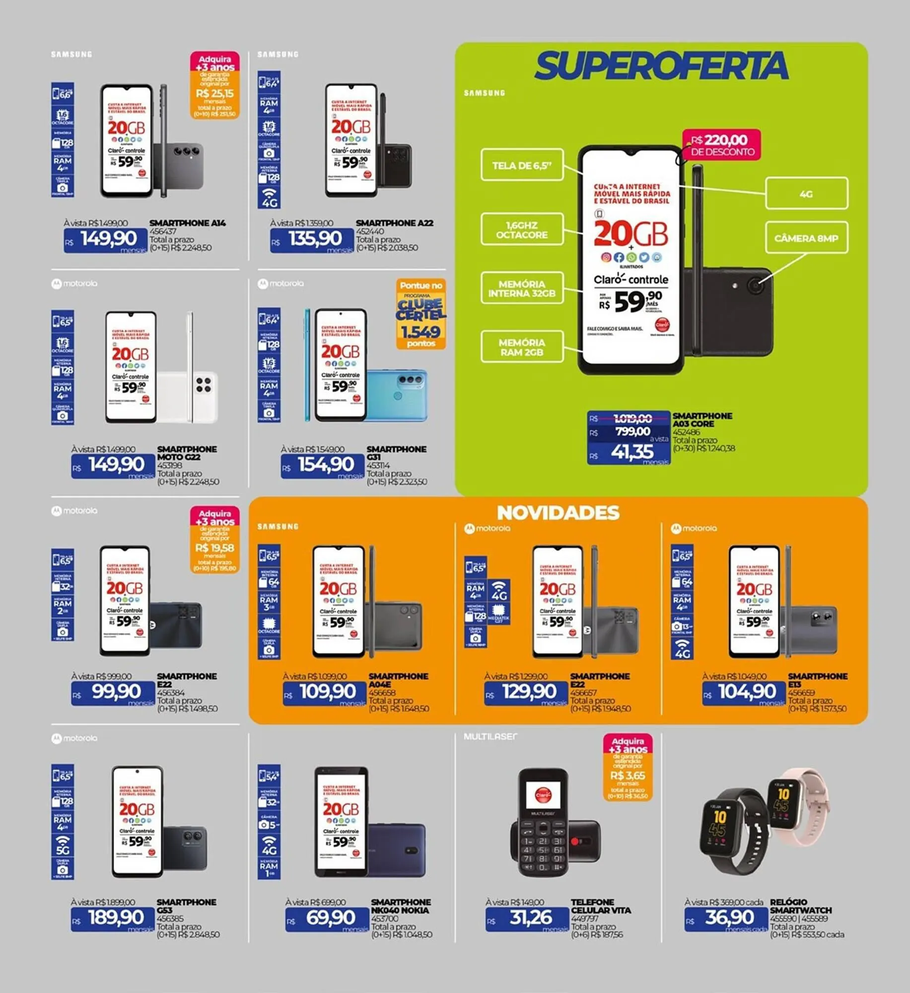 Encarte de Catálogo Lojas Certel 1 de agosto até 31 de agosto 2023 - Pagina 3