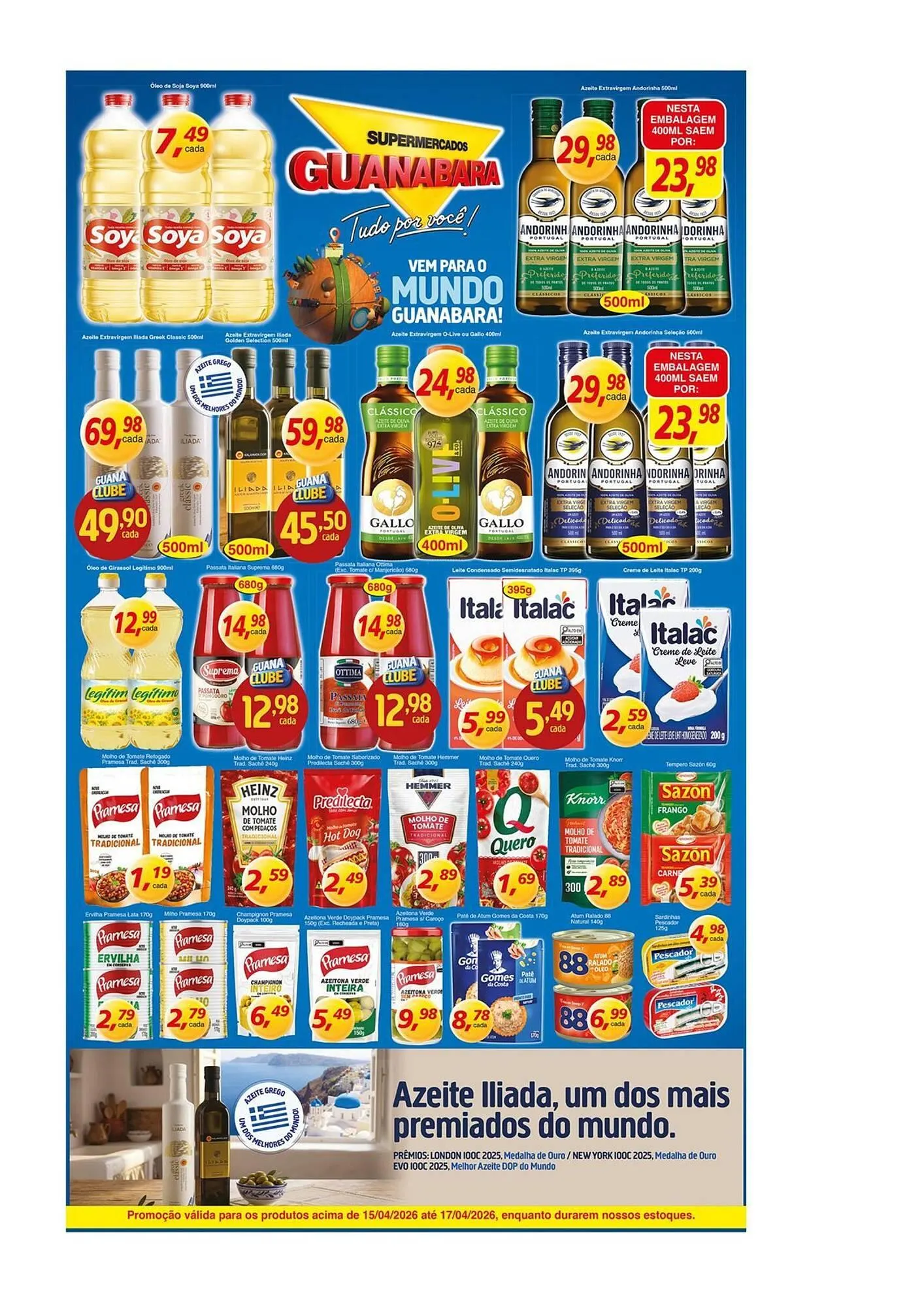 Encarte de Encarte Supermercados Guanabara 15 de abril até 17 de abril 2026 - Pagina 3