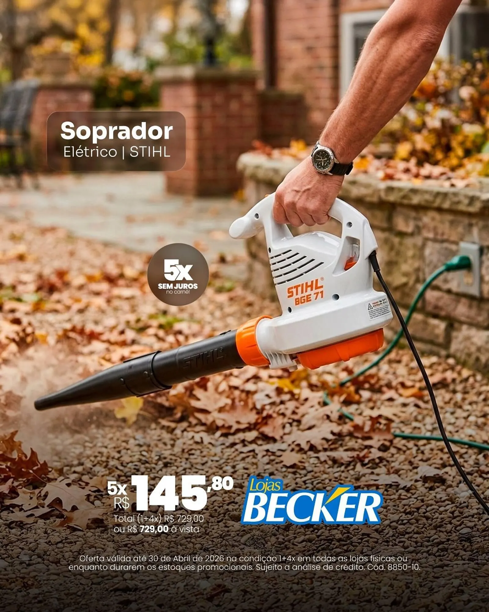 Encarte de Folheto Lojas Becker 22 de abril até 30 de abril 2026 - Pagina 1