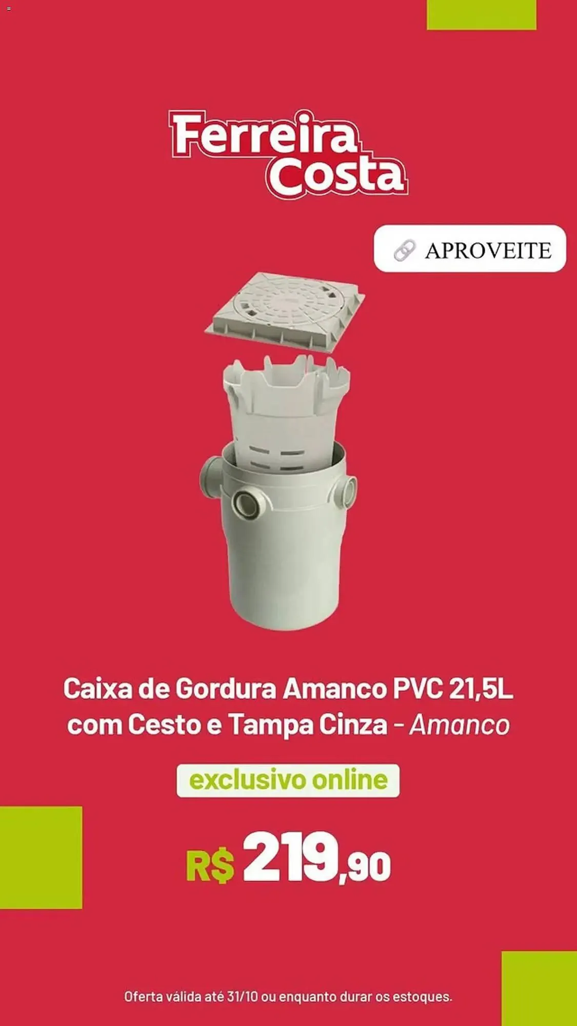 Encarte de Encarte Ferreira Costa 24 de outubro até 31 de outubro 2025 - Pagina 3