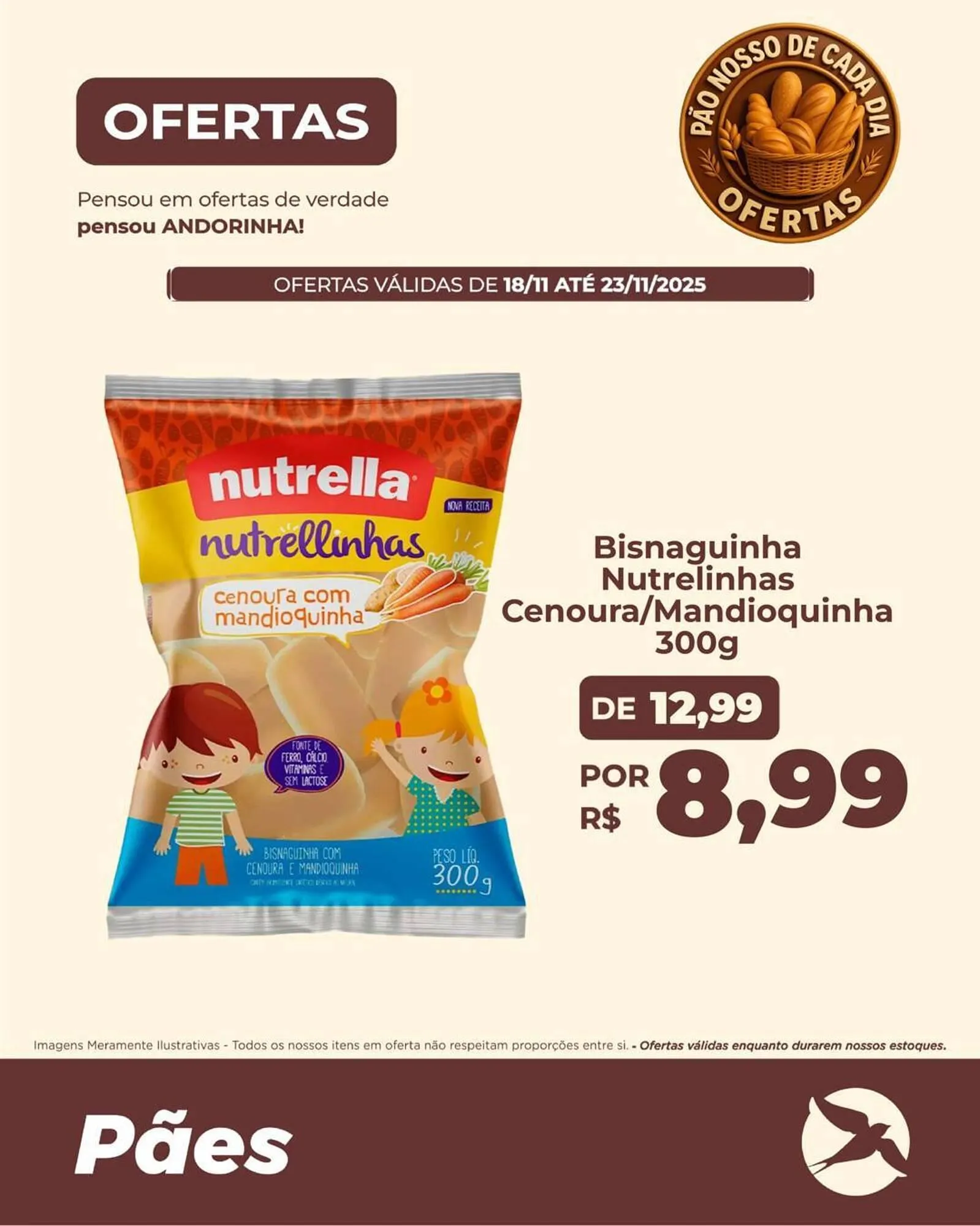Encarte de Folheto Andorinha Hipermercado 19 de novembro até 23 de novembro 2025 - Pagina 1