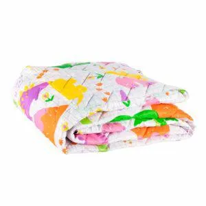 Cobre Leito Colcha Solteiro Avulso Dino Mania Vestcasa