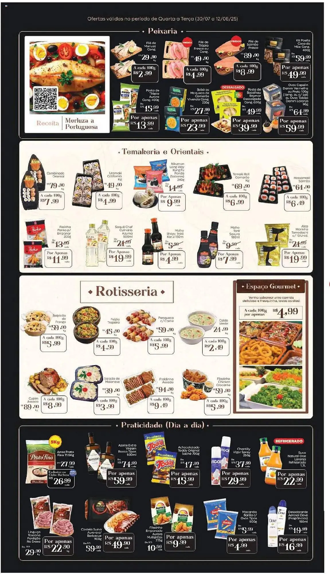 Encarte de Catálogo Barbosa Supermercados 30 de julho até 12 de agosto 2025 - Pagina 3