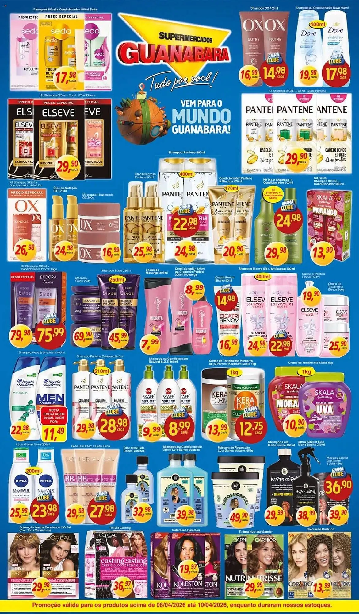 Encarte de Encarte Supermercados Guanabara 8 de abril até 11 de abril 2026 - Pagina 10
