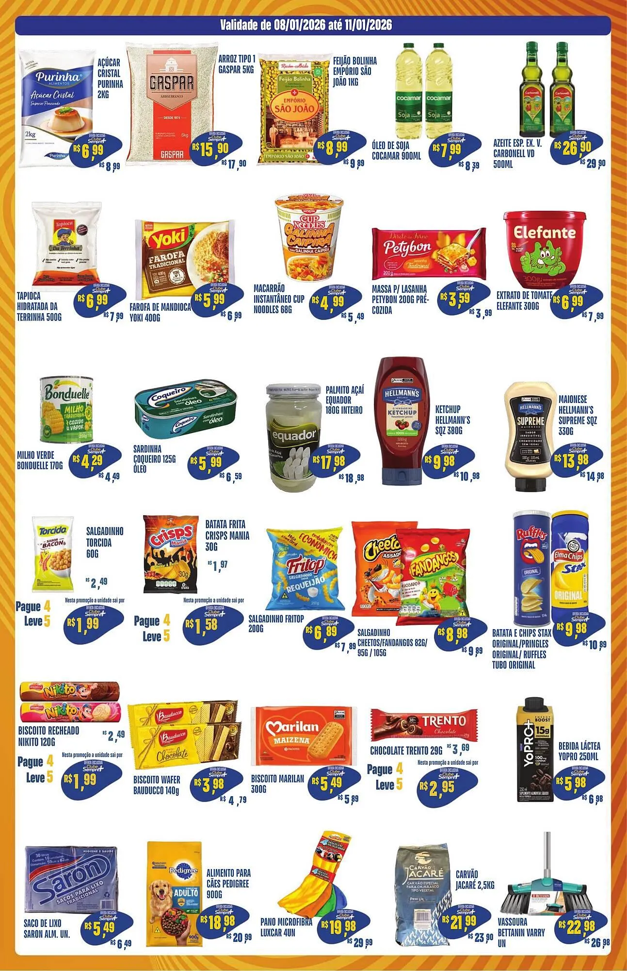 Encarte de Catálogo Sempre Vale Supermercados 8 de janeiro até 11 de janeiro 2026 - Pagina 3