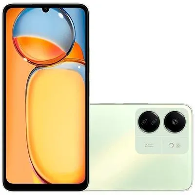 Smartphone Xiaomi Redmi 13C BR 256GB Verde Tela 6.74" Câmera 50MP 8GB RAM