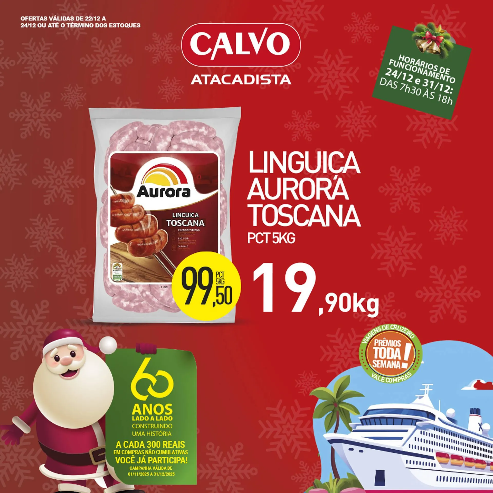 Encarte de Folheto Calvo Atacadista 22 de dezembro até 24 de dezembro 2025 - Pagina 5