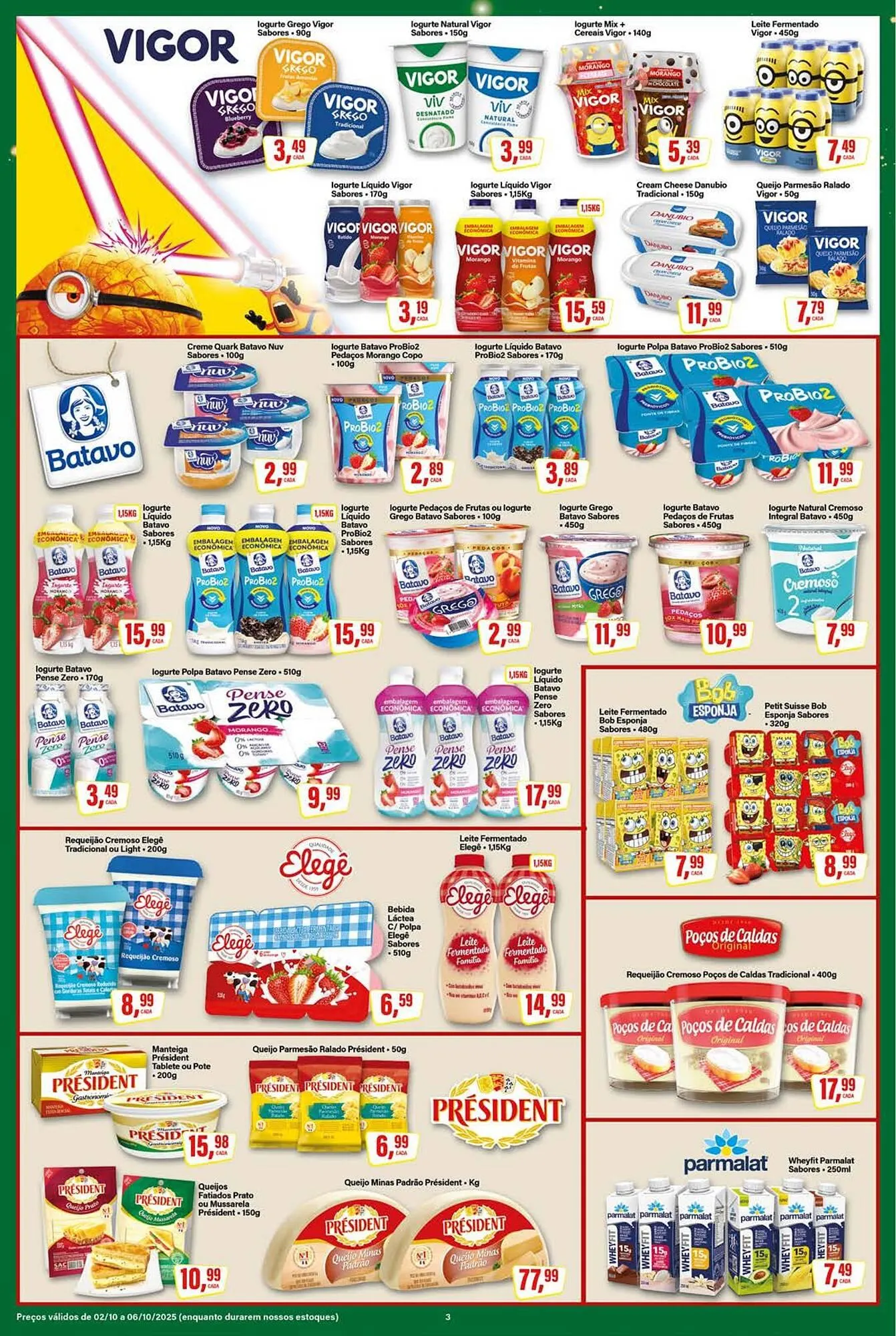 Encarte de Encarte Rede Supermarket 2 de outubro até 6 de outubro 2025 - Pagina 3