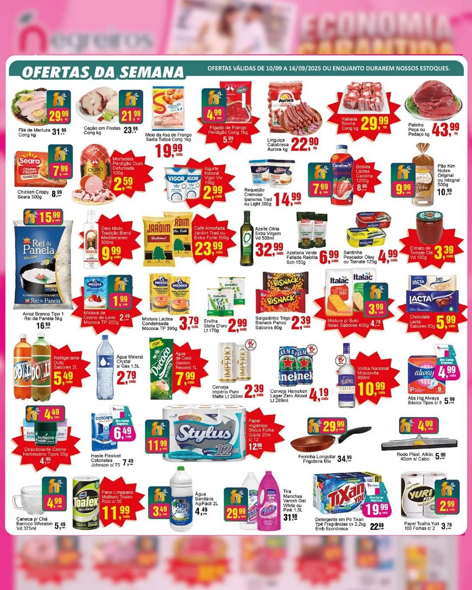 Encarte de Folheto Negreiros 10 de setembro até 16 de setembro 2025 - Pagina 5