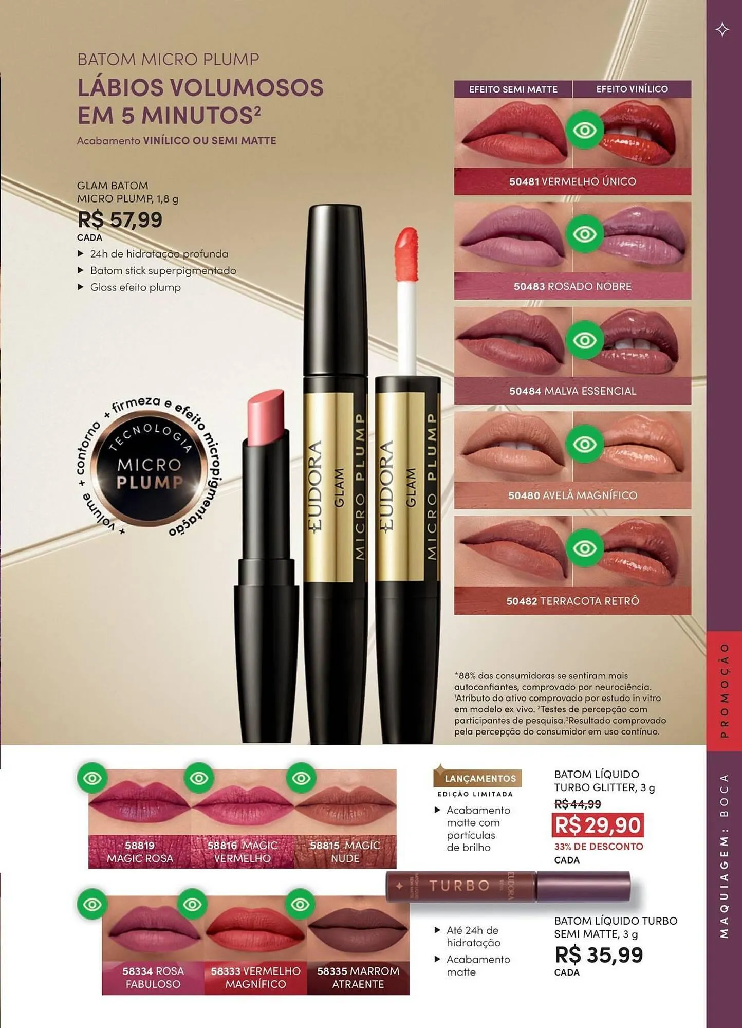 Encarte de Catálogo Eudora 27 de novembro até 27 de dezembro 2025 - Pagina 87