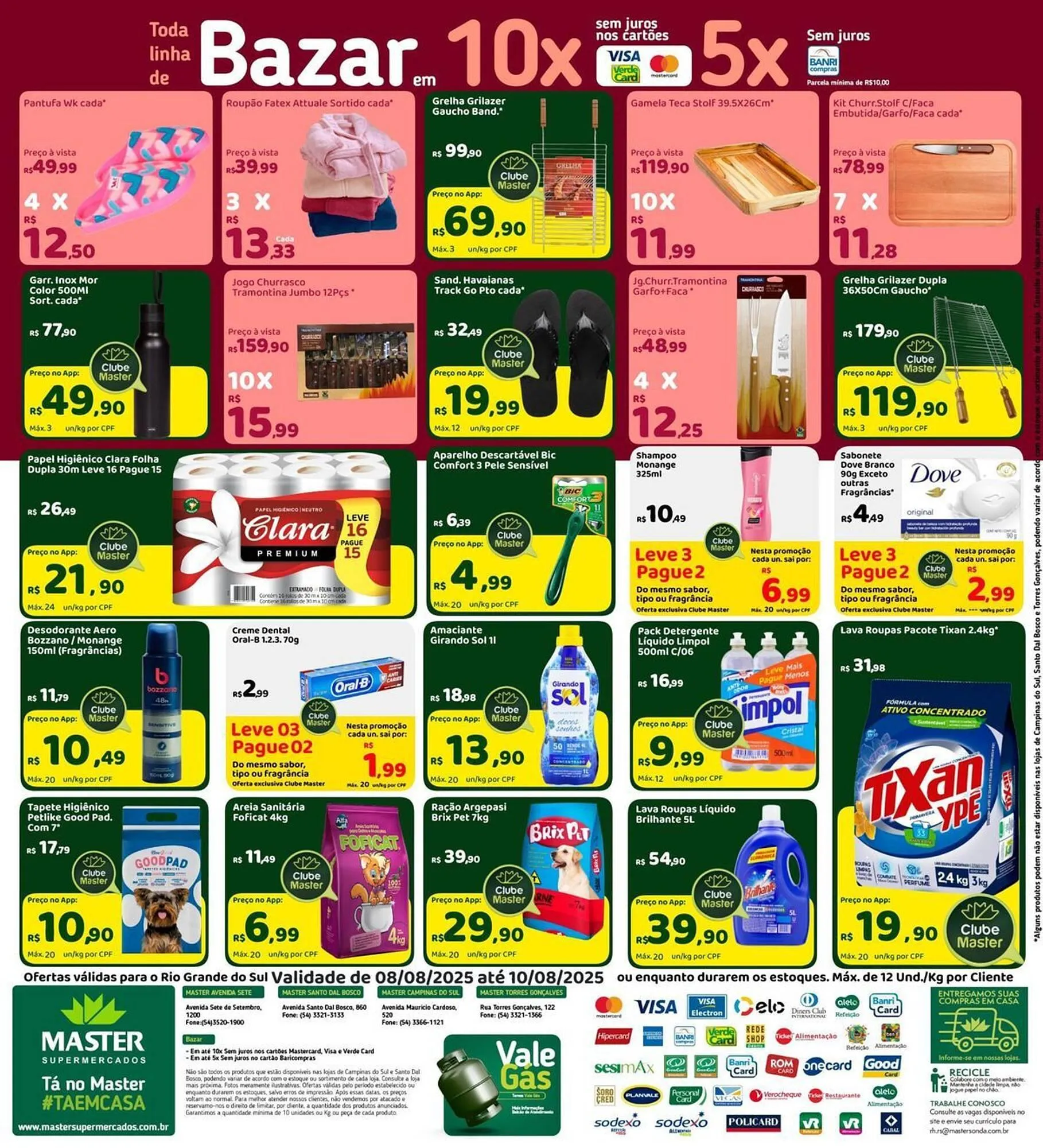 Encarte de Catálogo Master Supermercados 8 de agosto até 8 de outubro 2025 - Pagina 4