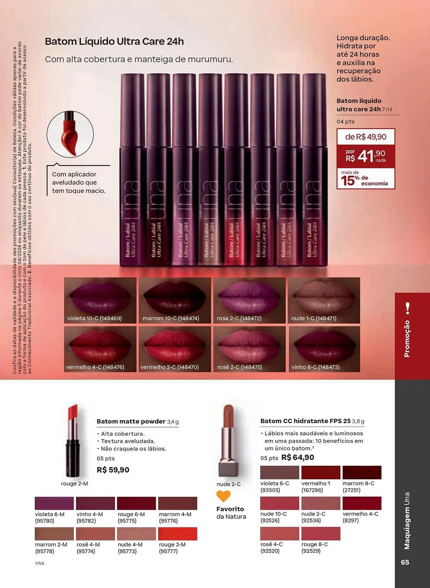 Encarte de Catálogo Natura 20 de fevereiro até 26 de março 2026 - Pagina 65