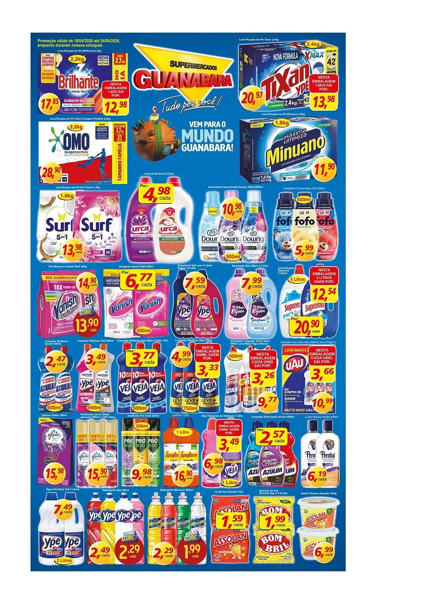 Encarte de Encarte Supermercados Guanabara 18 de abril até 24 de abril 2026 - Pagina 11
