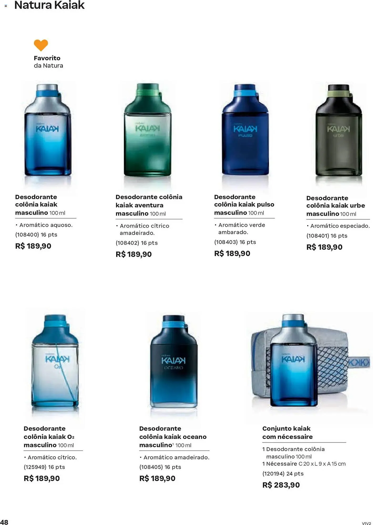 Encarte de Catálogo Natura 4 de fevereiro até 25 de fevereiro 2026 - Pagina 48