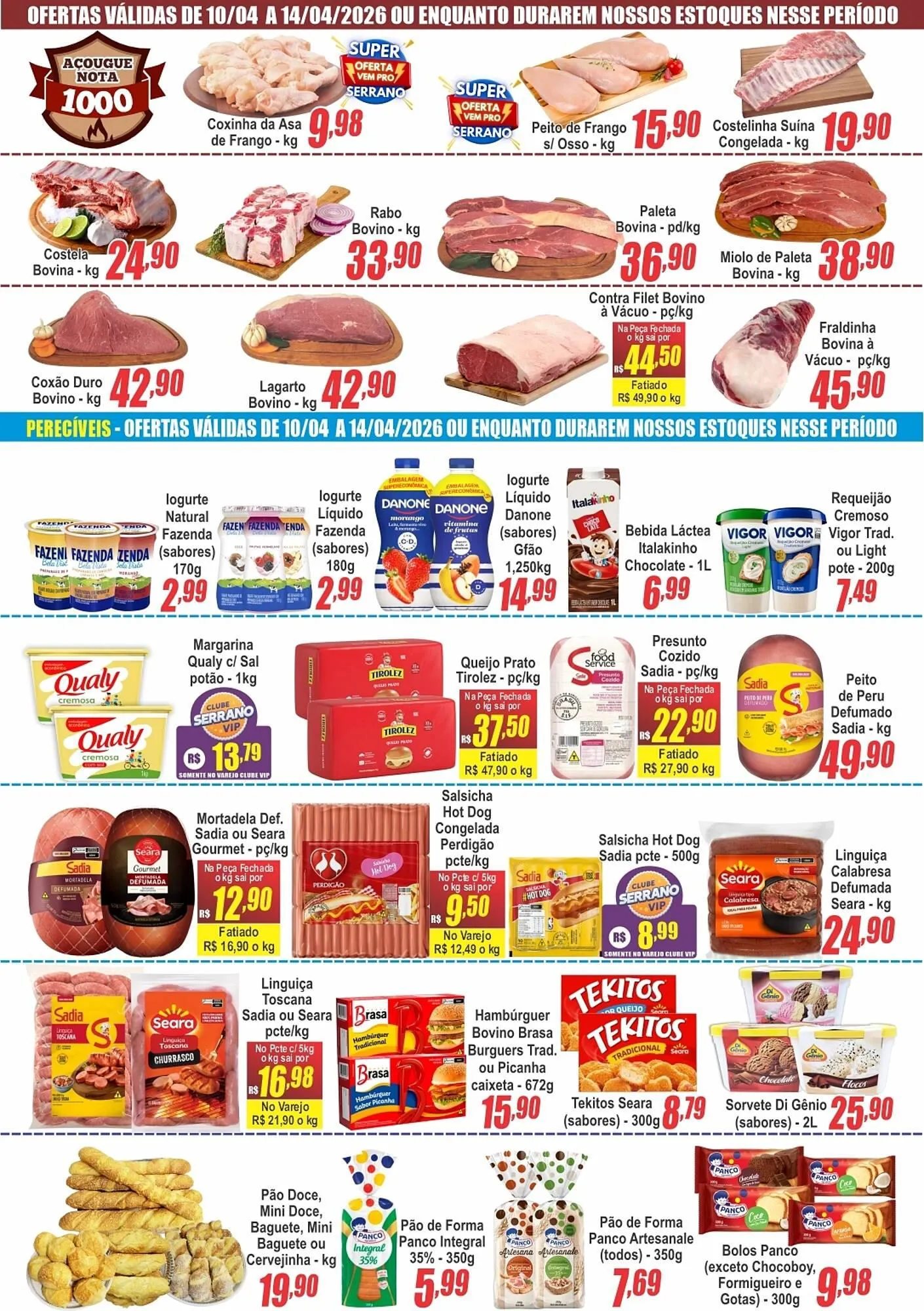 Encarte de Catálogo Serrano Supermercado 8 de abril até 14 de abril 2026 - Pagina 3