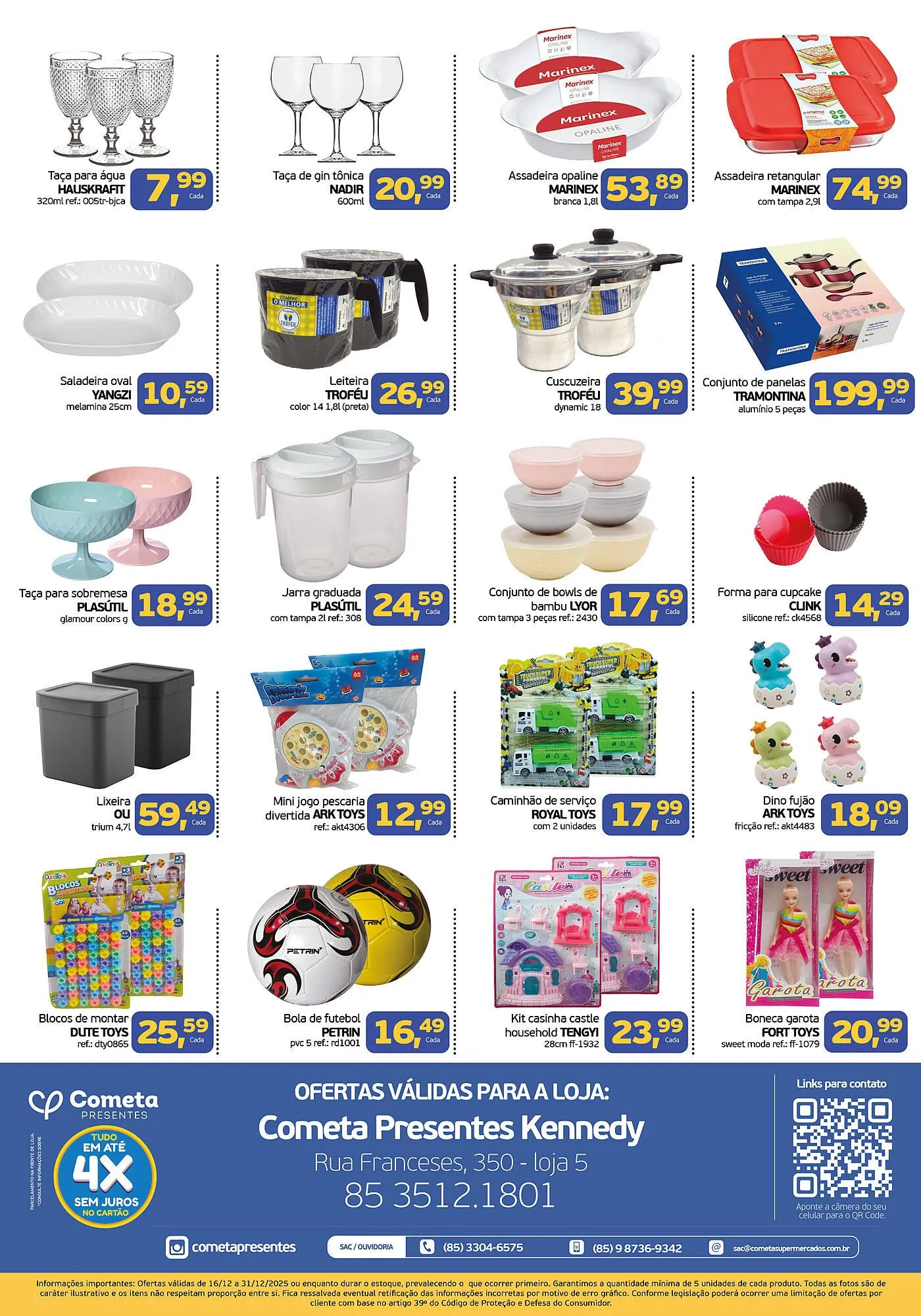 Encarte de Encarte Cometa Supermercados 16 de dezembro até 31 de dezembro 2025 - Pagina 2