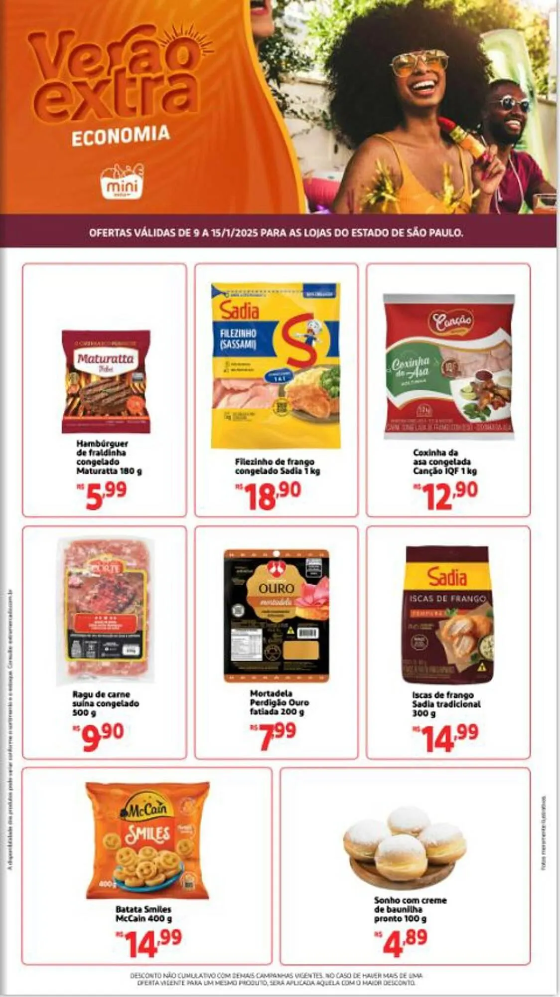 Encarte de Folheto Mini Extra 9 de janeiro até 15 de janeiro 2026 - Pagina 1