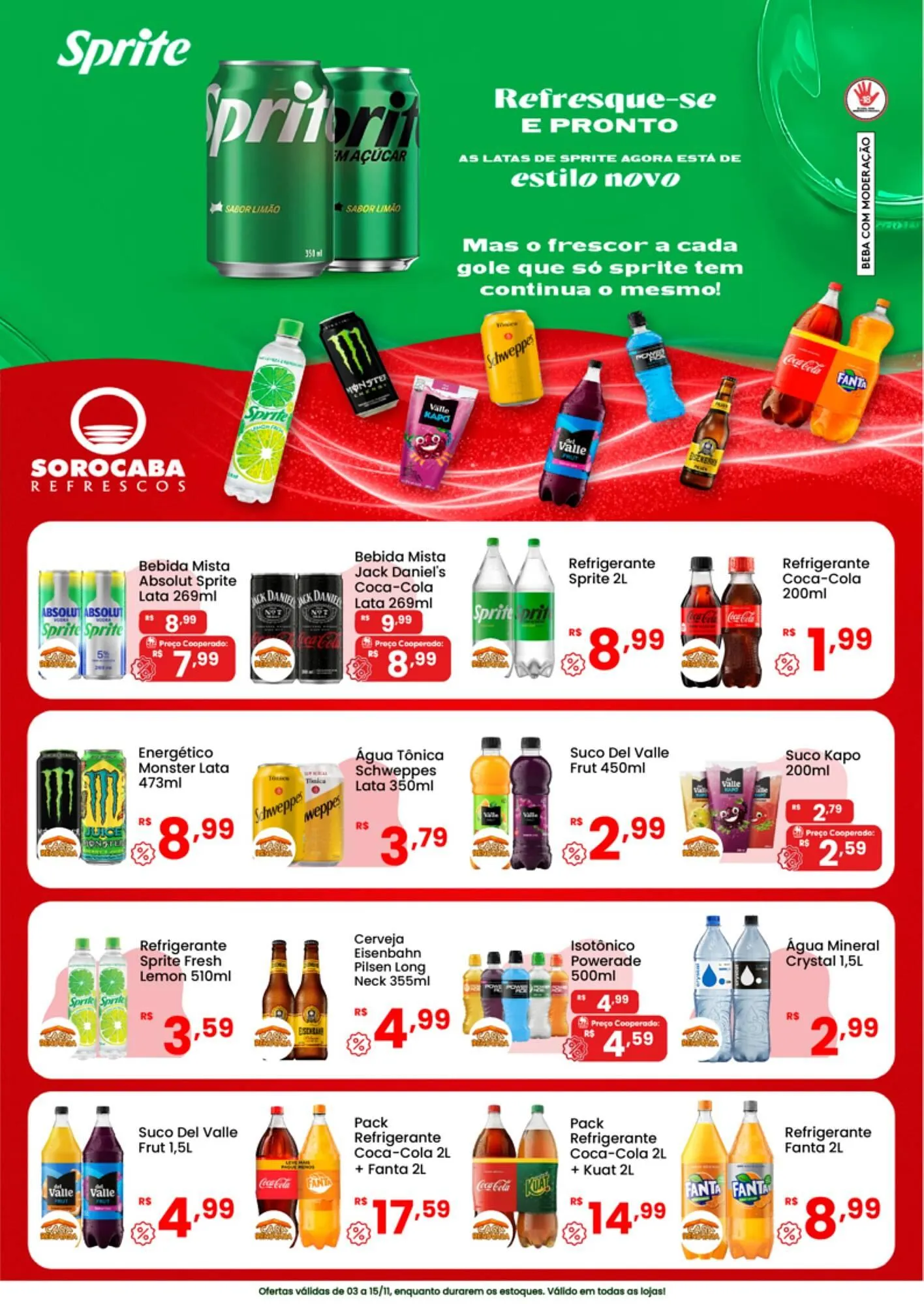 Encarte de Tabloide Coocerqui 3 de novembro até 15 de novembro 2025 - Pagina 15