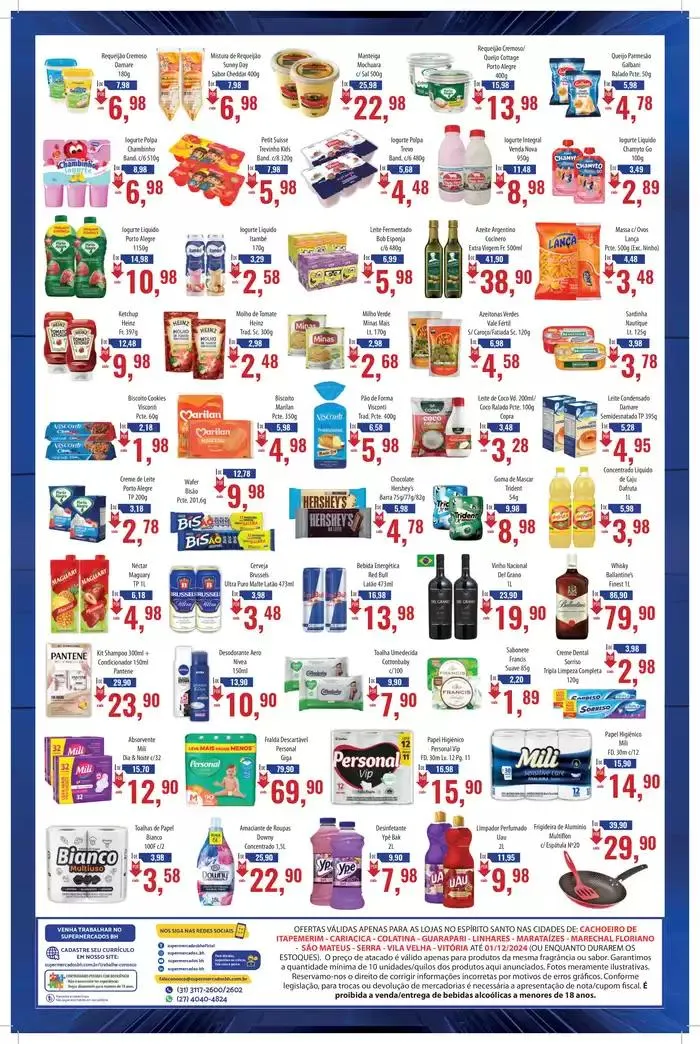 Encarte de Aqui Tem Qualidade e Preço Baixo 18 de novembro até 1 de dezembro 2024 - Pagina 2