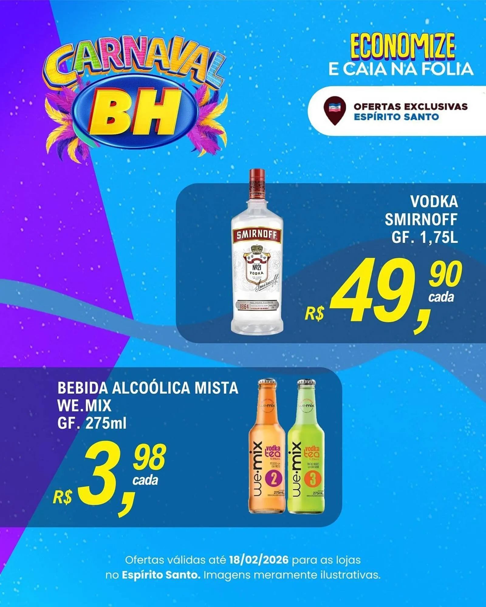 Encarte de Folheto Supermercados BH 13 de fevereiro até 18 de fevereiro 2026 - Pagina 4