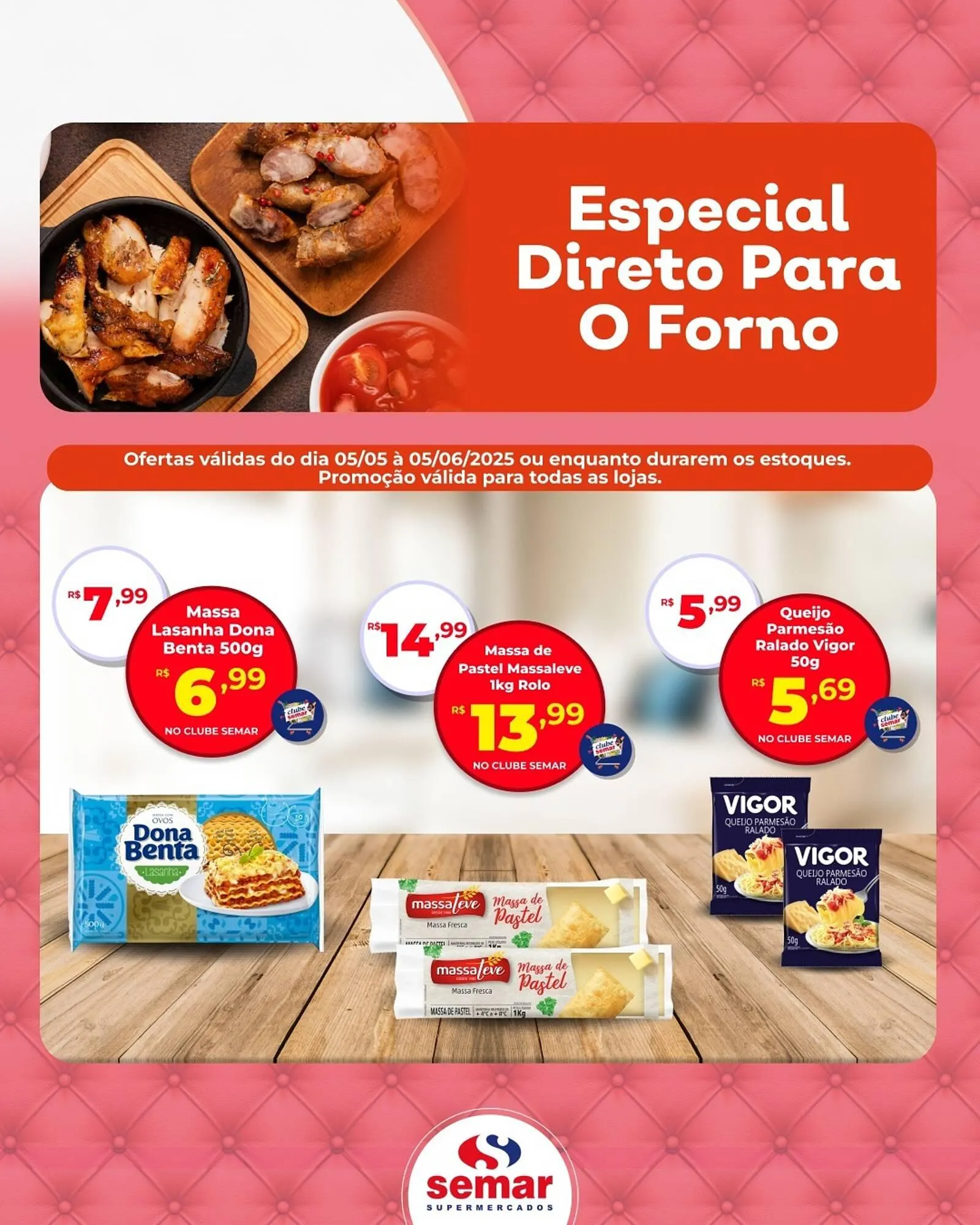 Encarte de Catálogo Semar Supermercado 10 de maio até 5 de junho 2025 - Pagina 1