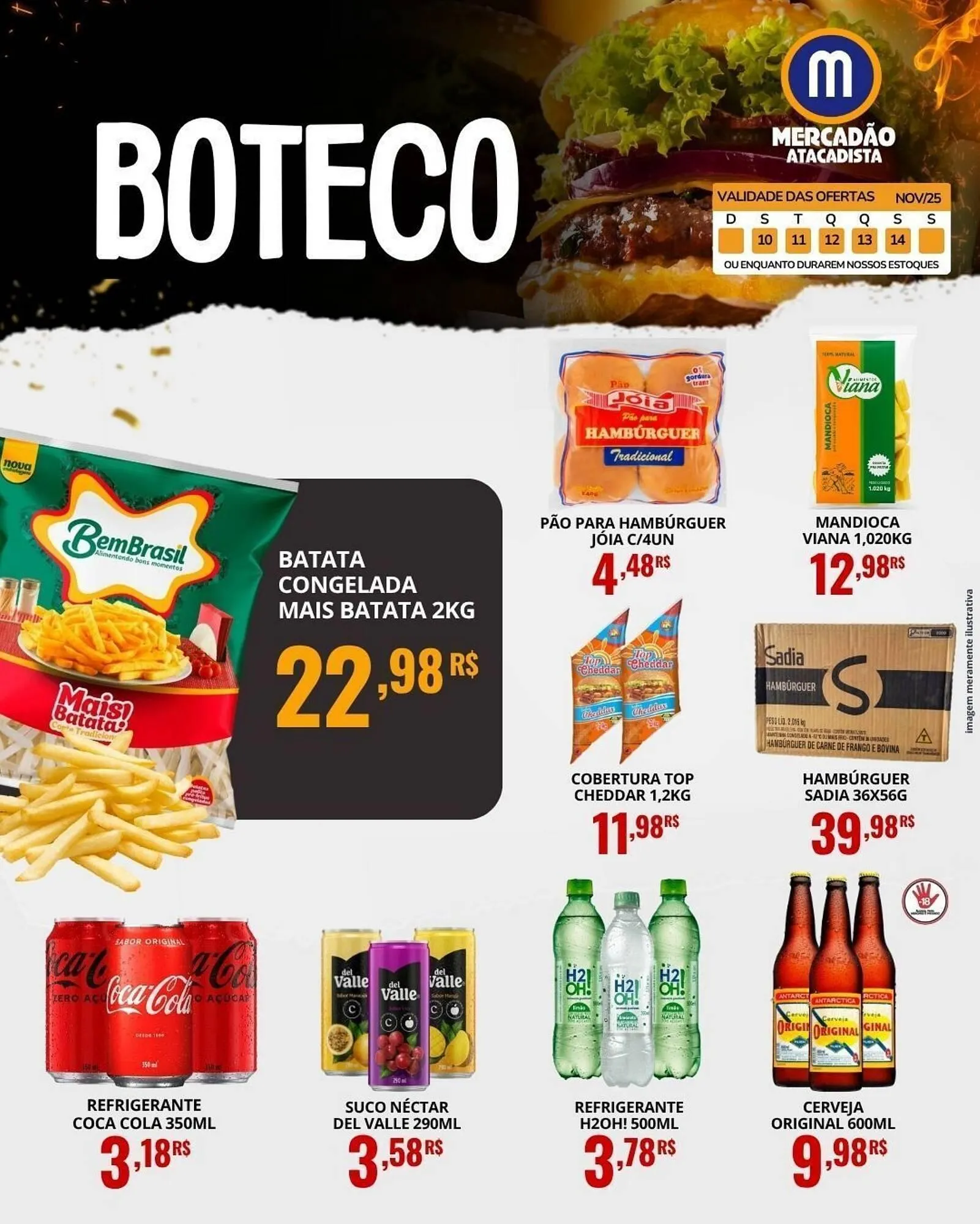 Encarte de Folheto Mercadão Atacadista 11 de novembro até 17 de novembro 2025 - Pagina 4