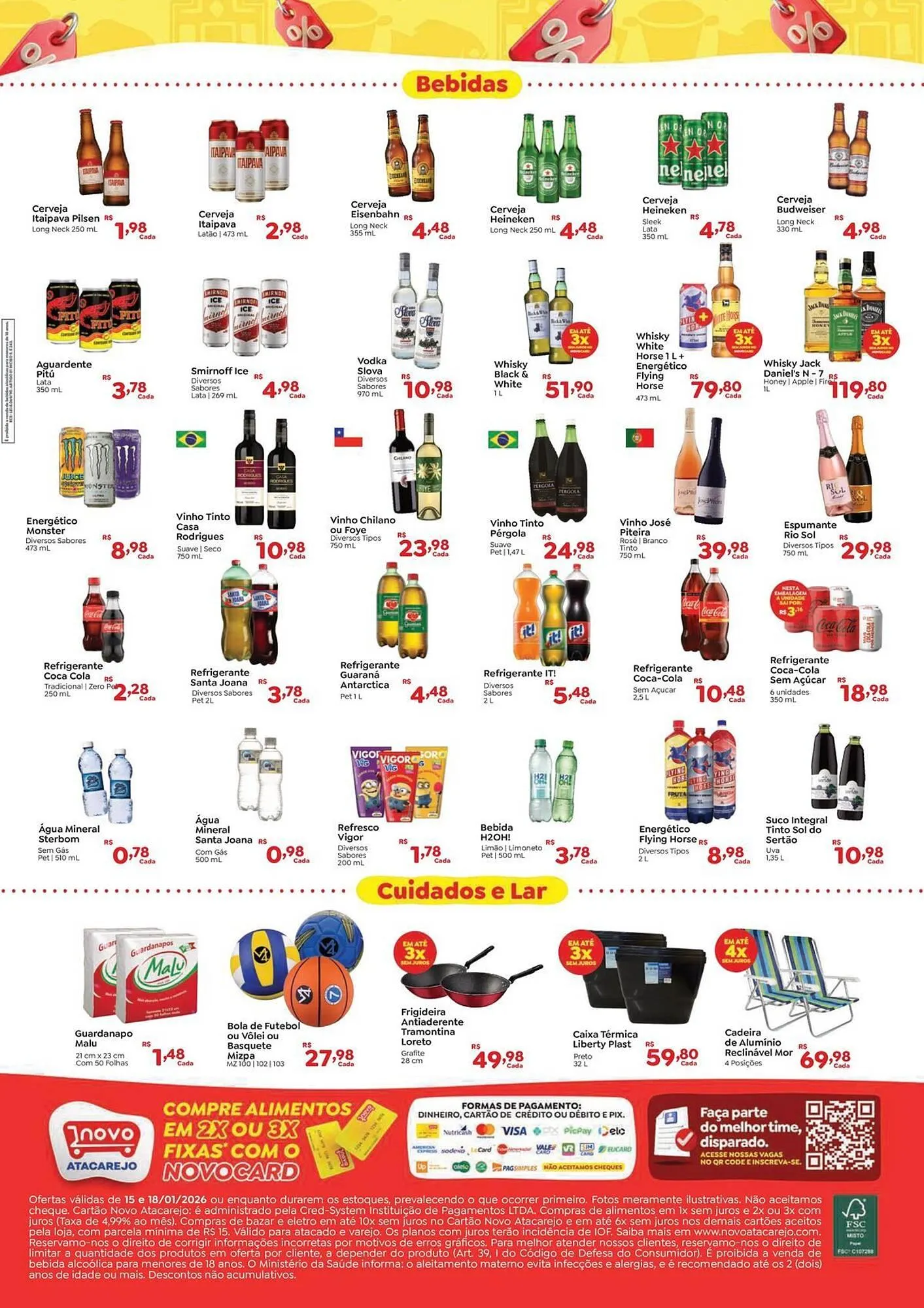 Encarte de Folheto Novo Atacarejo 15 de janeiro até 18 de janeiro 2026 - Pagina 2