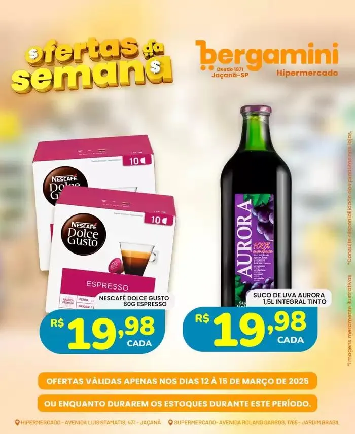 Encarte de Encarte Supermercado Bergamini 12 de março até 15 de março 2025 - Pagina 6