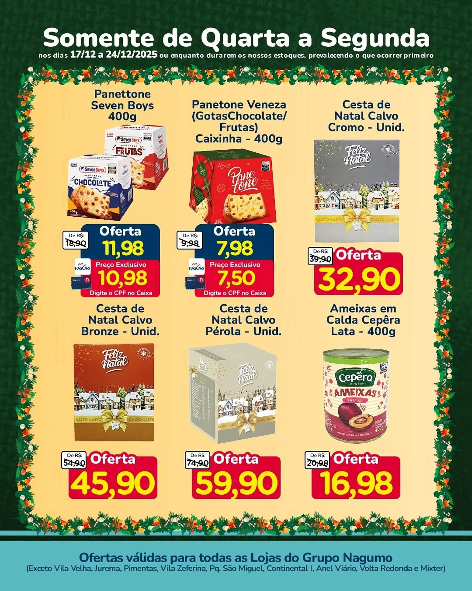 Encarte de Folheto Nagumo 18 de dezembro até 24 de dezembro 2025 - Pagina 2