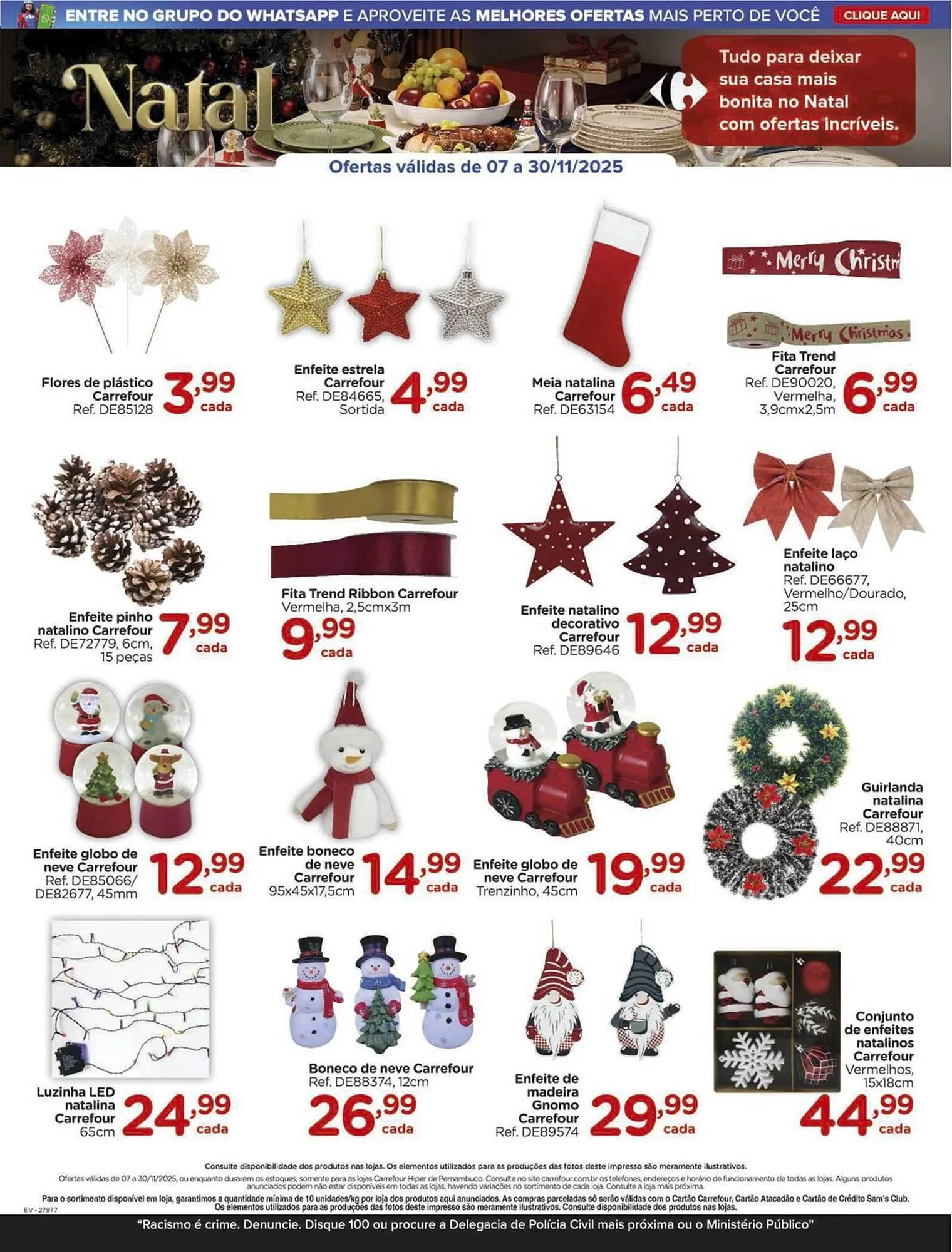Encarte de Folheto Carrefour 7 de novembro até 30 de novembro 2025 - Pagina 9