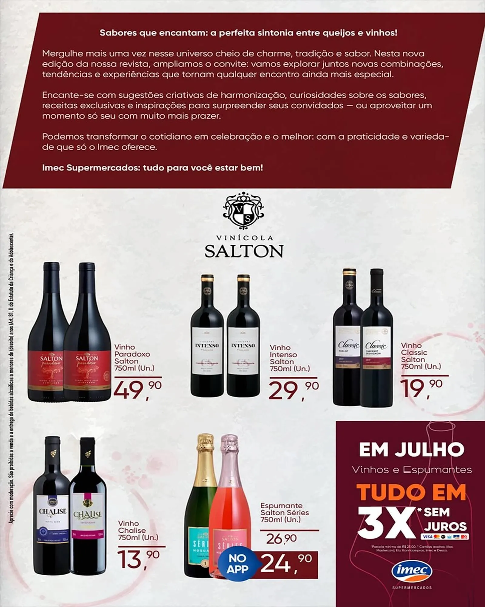 Encarte de Catálogo Imec Supermercados 8 de julho até 14 de julho 2025 - Pagina 2