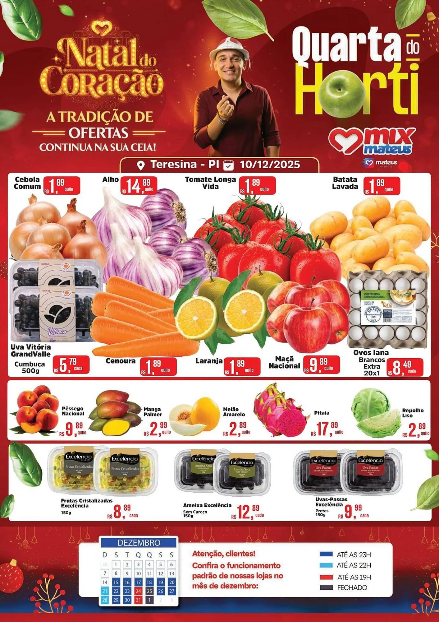 Encarte de Catálogo Supermercados Mateus 28 de dezembro até 1 de janeiro 2026 - Pagina 1